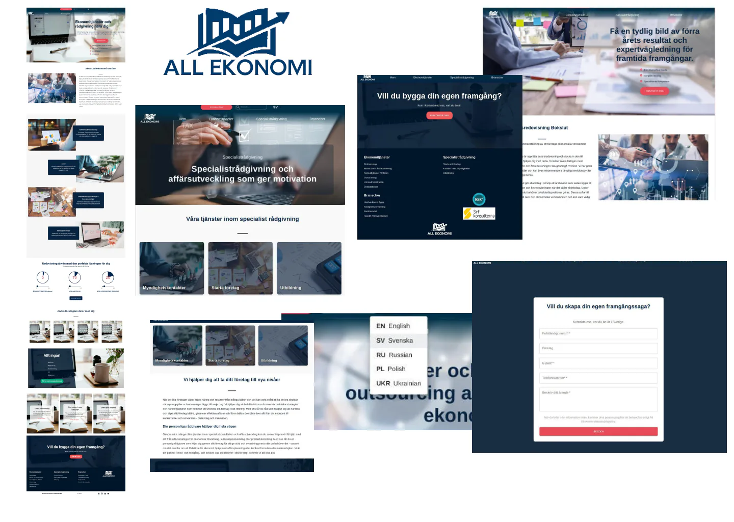 Allekonomi website preview