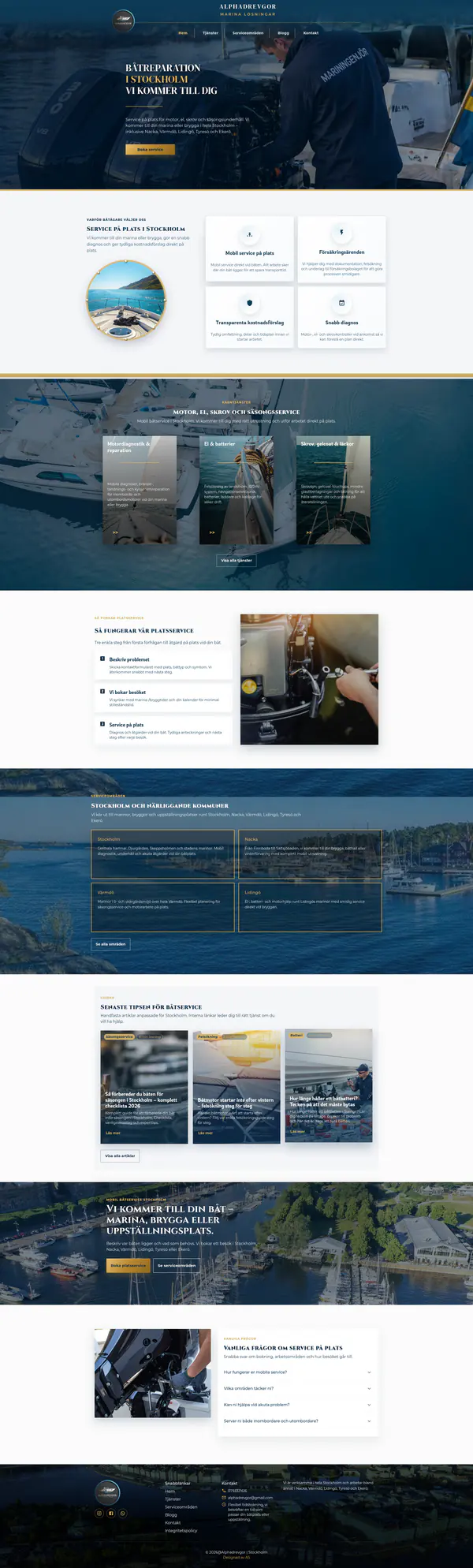 Alphadrevgor website