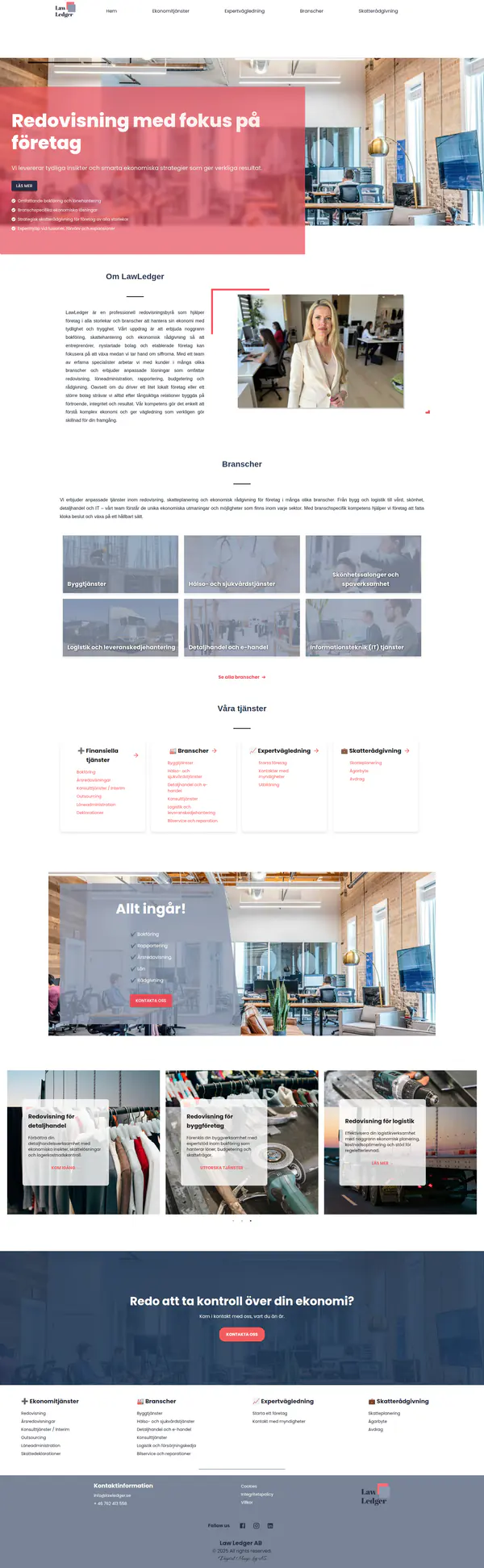 Law Ledger website