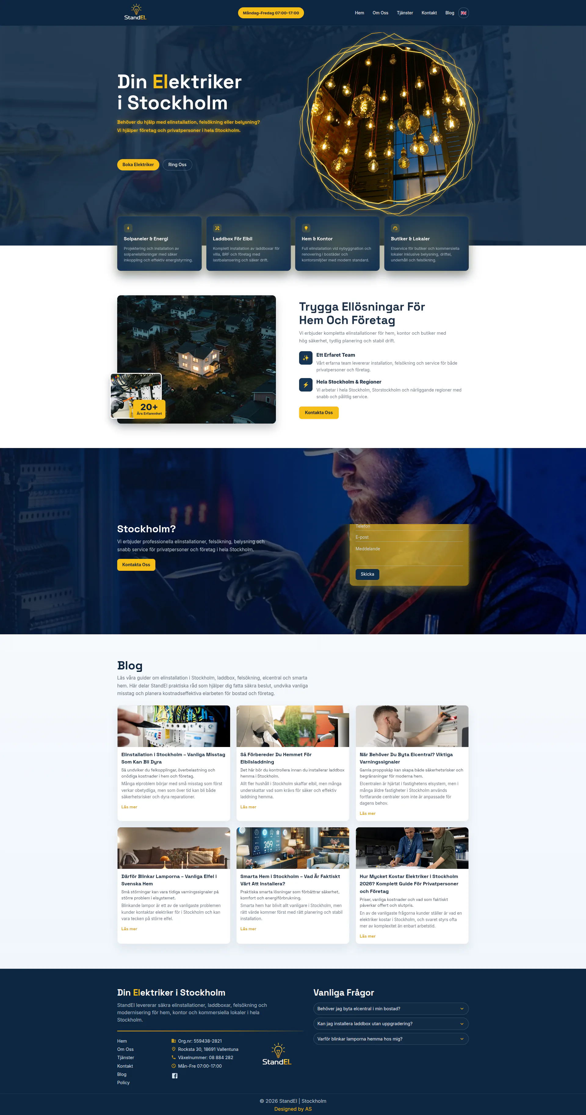 Standel website